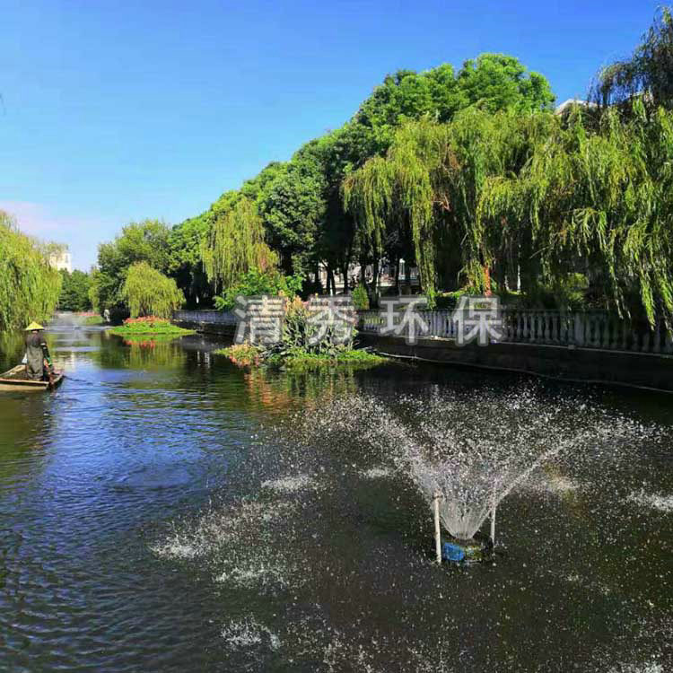 2昆山陸家鎮(zhèn)噴泉浮島